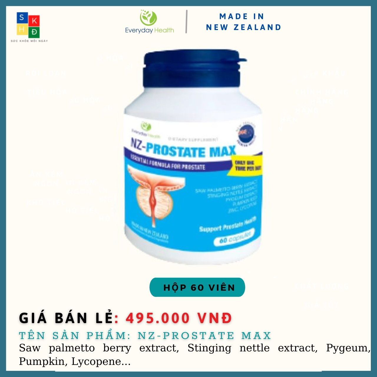 NZ – PROSTATE MAX