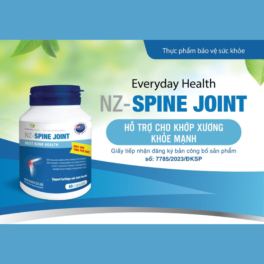 Viên uống hỗ trợ cho khớp xương khỏe mạnh NZ-SPINE JOINT